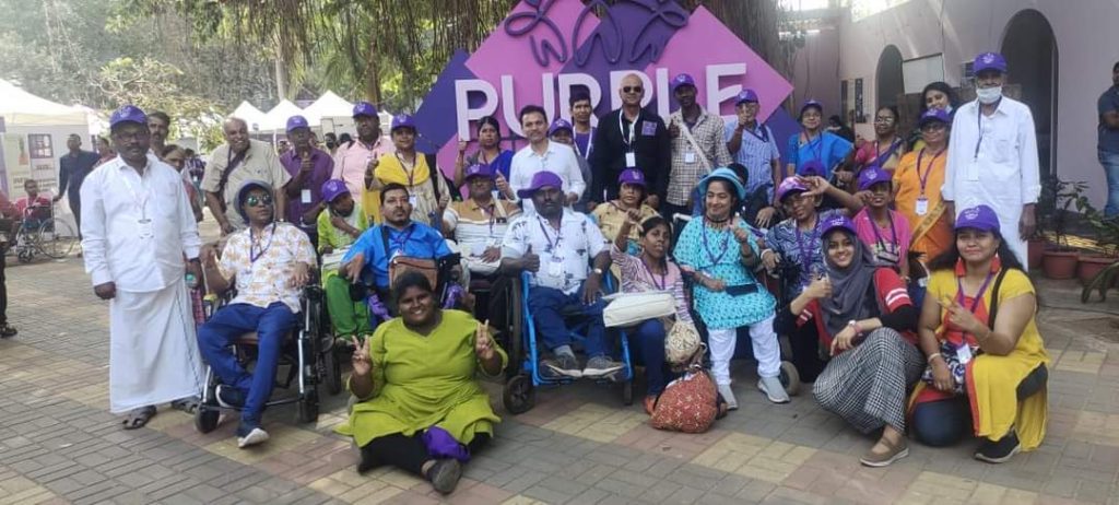 Participants photo purple fest 2023