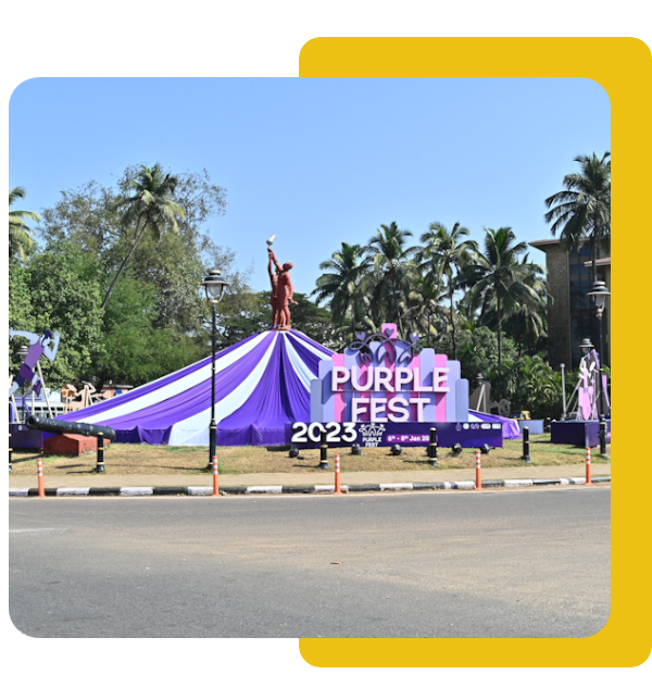 Purple Fest Goa Street Panaji
